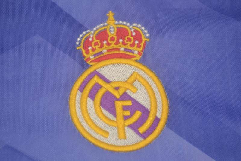 Thailand Quality(AAA) 1996/97 Real Madrid Away Retro Soccer Jersey