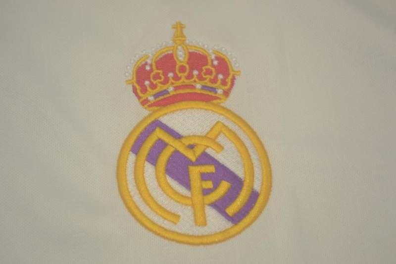 Thailand Quality(AAA) 1996/97 Real Madrid Home Retro Soccer Jersey