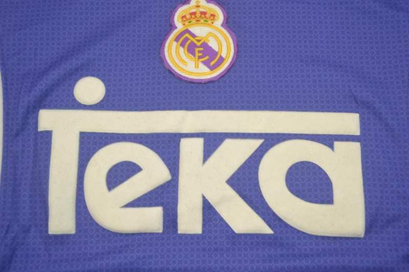 Thailand Quality(AAA) 1997/98 Real Madrid Away Retro Soccer Jersey