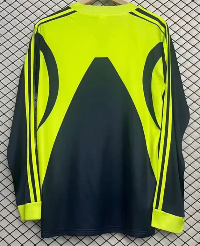 Thailand Quality(AAA) 1999/00 Real Madrid Goalkeeper Long Retro Soccer Jersey