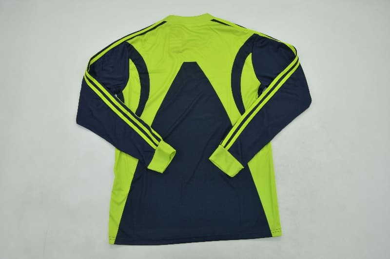 Thailand Quality(AAA) 1999/00 Real Madrid Goalkeeper Long Retro Soccer Jersey