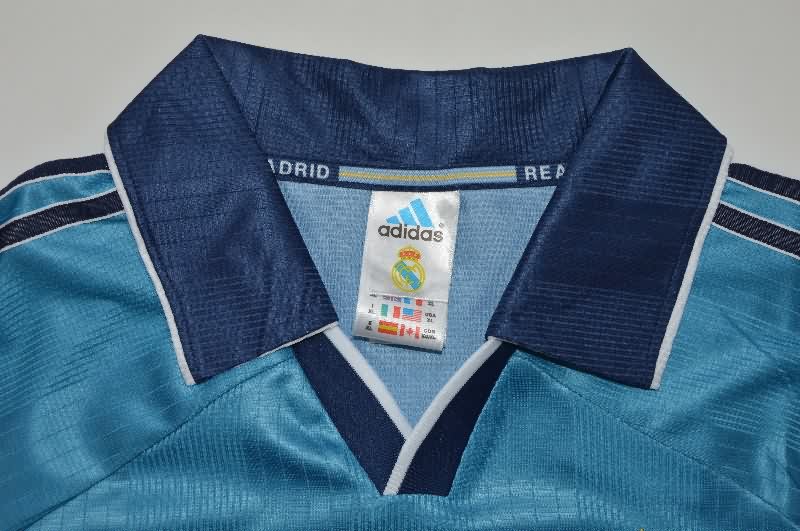 Thailand Quality(AAA) 1999/01 Real Madrid Third Retro Soccer Jersey