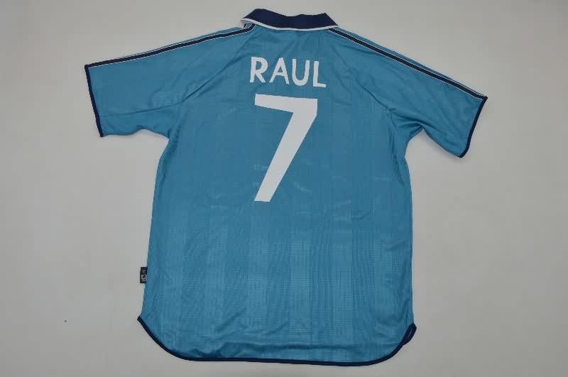 Thailand Quality(AAA) 1999/01 Real Madrid Third Retro Soccer Jersey