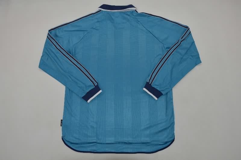 Thailand Quality(AAA) 1999/01 Real Madrid Third Long Sleeve Retro Soccer Jersey