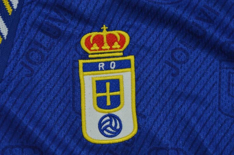 Thailand Quality(AAA) 1995/96 Real Oviedo Home Retro Soccer Jersey