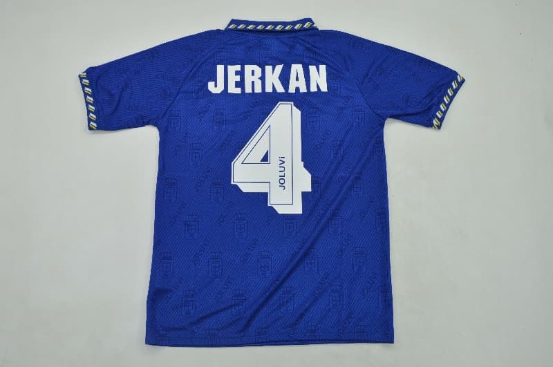 Thailand Quality(AAA) 1995/96 Real Oviedo Home Retro Soccer Jersey