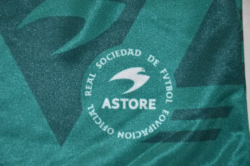 Thailand Quality(AAA) 1995/96 Real Sociedad Away Retro Soccer Jersey