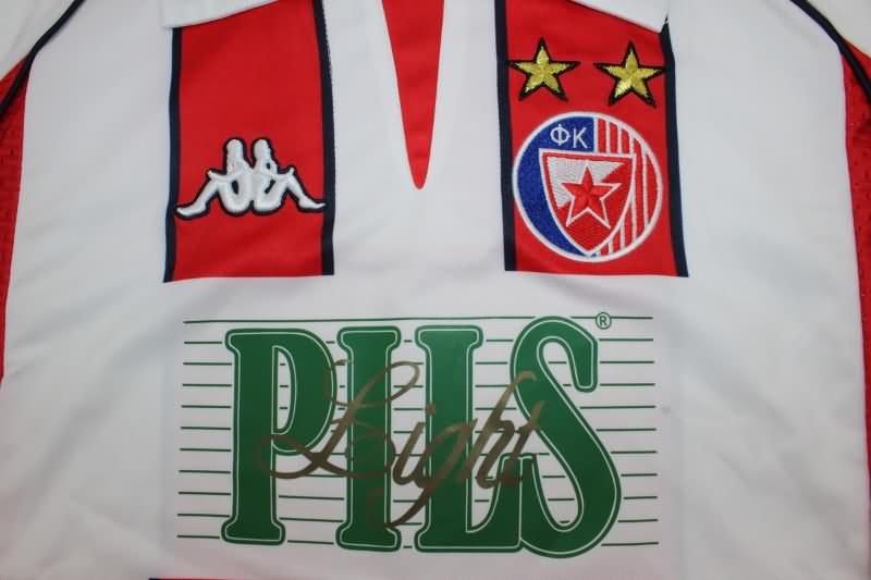 Thailand Quality(AAA) 1990/91 Red Star Belgrade Home Retro Soccer Jersey