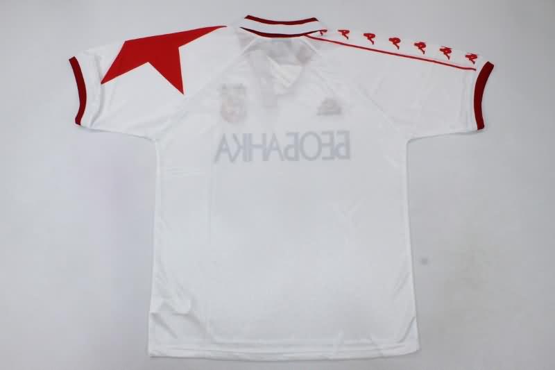 Thailand Quality(AAA) 1995/97 Red Star Belgrade Away Retro Soccer Jersey