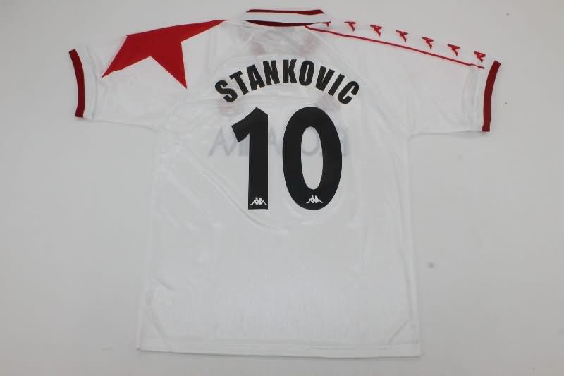 Thailand Quality(AAA) 1995/97 Red Star Belgrade Away Retro Soccer Jersey