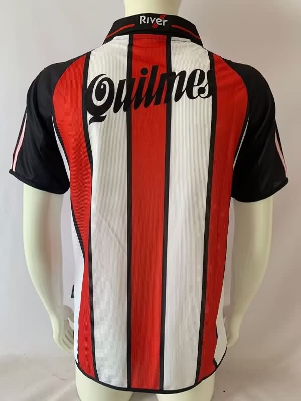 Thailand Quality(AAA) 2000/01 River Plate Away Retro Soccer Jersey
