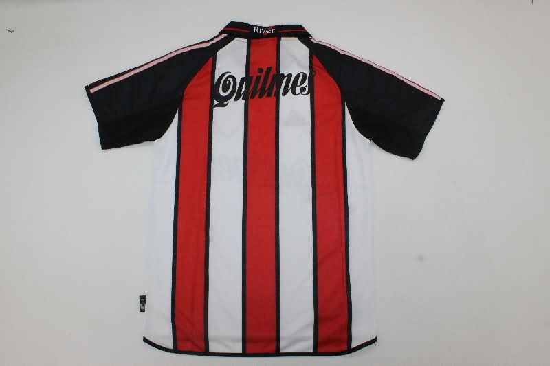 Thailand Quality(AAA) 2000/01 River Plate Away Retro Soccer Jersey