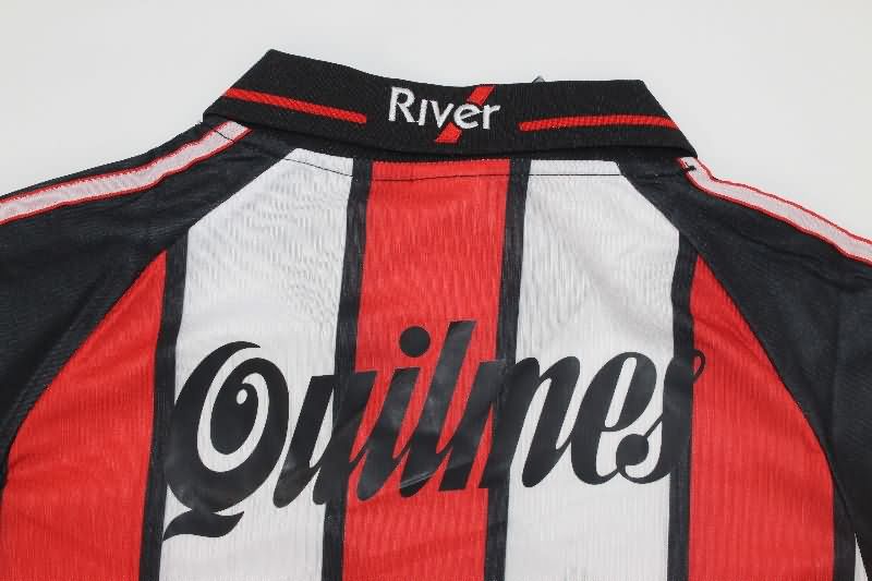 Thailand Quality(AAA) 2000/01 River Plate Away Retro Soccer Jersey