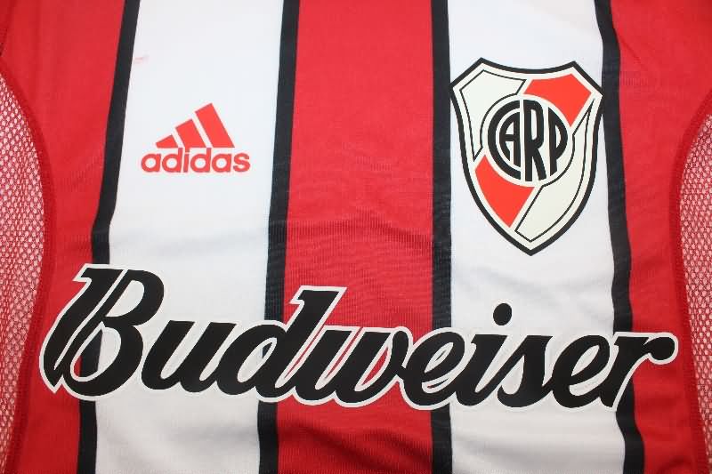 Thailand Quality(AAA) 2003/04 River Plate Away Retro Soccer Jersey