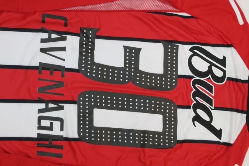 Thailand Quality(AAA) 2003/04 River Plate Away Long Sleeve Retro Soccer Jersey