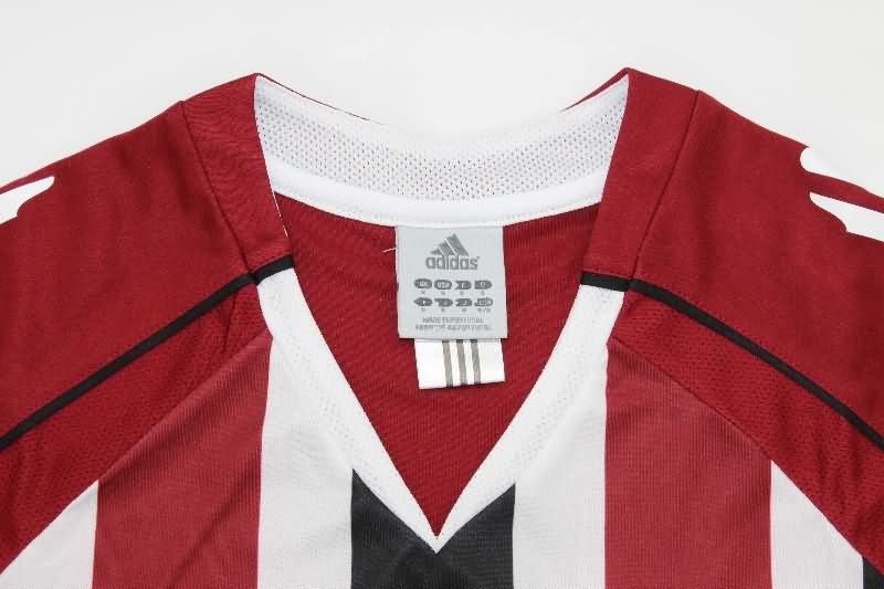 Thailand Quality(AAA) 2005/06 River Plate Away Long Sleeve Retro Soccer Jersey