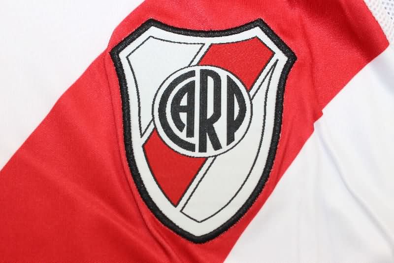 Thailand Quality(AAA) 2006/07 River Plate Home Long Sleeve Retro Soccer Jersey