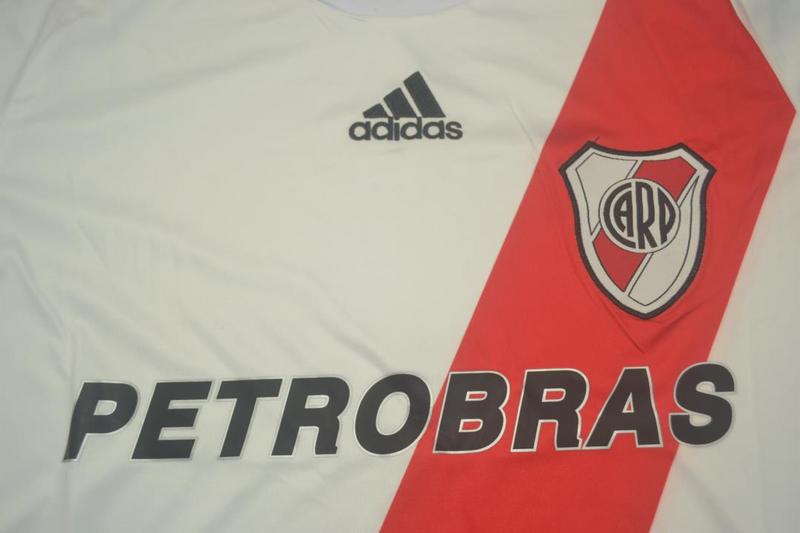 Thailand Quality(AAA) 2008/09 River Plate Home Retro Soccer Jersey