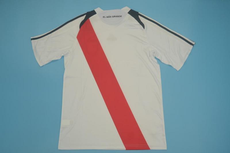 Thailand Quality(AAA) 2009/10 River Plate Home Retro Soccer Jersey