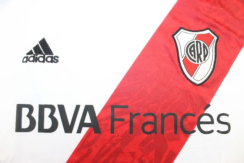 Thailand Quality(AAA) 2013/14 River Plate Home Retro Soccer Jersey