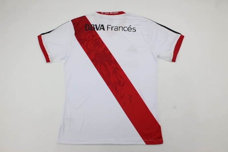 Thailand Quality(AAA) 2013/14 River Plate Home Retro Soccer Jersey