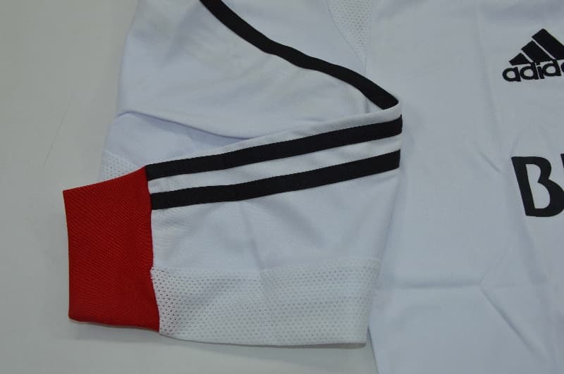 Thailand Quality(AAA) 2013/14 River Plate Home Long Retro Soccer Jersey
