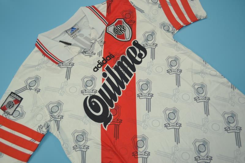 Thailand Quality(AAA) 1996 River Plate Home Retro Soccer Jersey