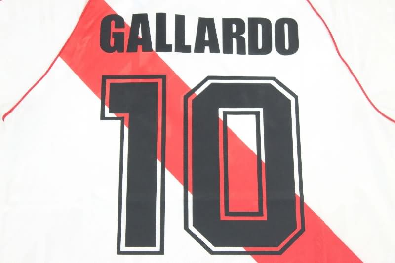 Thailand Quality(AAA) 1992/94 River Plate Home Retro Soccer Jersey