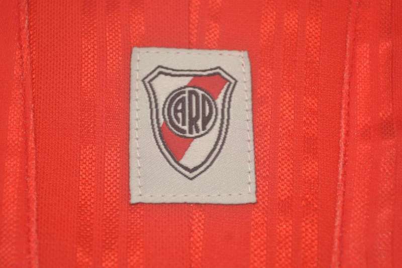 Thailand Quality(AAA) 1995/96 River Plate Away Retro Soccer Jersey