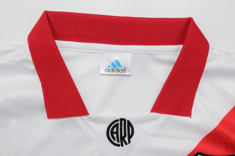 Thailand Quality(AAA) 1998/99 River Plate Home Retro Soccer Jersey