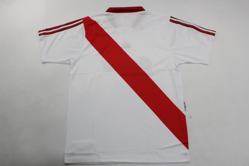 Thailand Quality(AAA) 1998/99 River Plate Home Retro Soccer Jersey