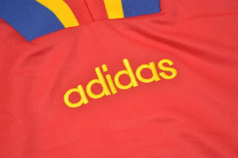 Thailand Quality(AAA) 1994 Romania Away Retro Soccer Jersey