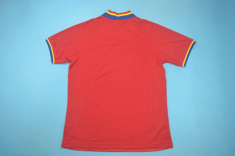 Thailand Quality(AAA) 1994 Romania Away Retro Soccer Jersey