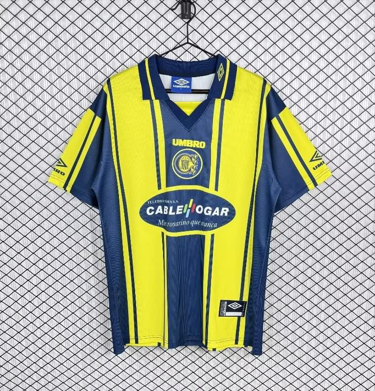 Thailand Quality(AAA) 1998/99 Rosario Central Home Retro Soccer Jersey