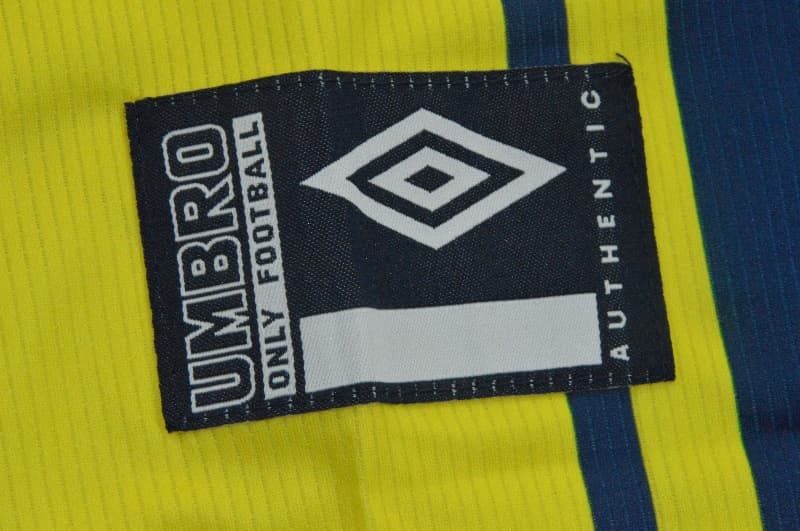 Thailand Quality(AAA) 1998/99 Rosario Central Home Retro Soccer Jersey