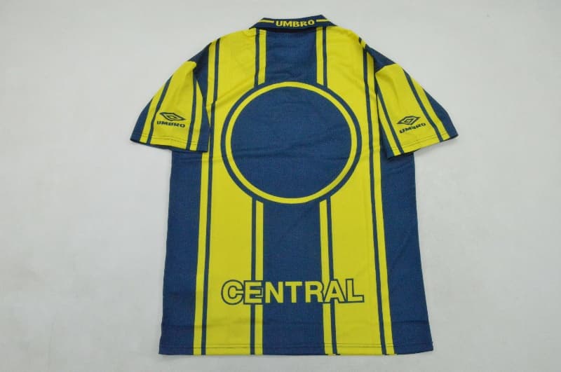 Thailand Quality(AAA) 1998/99 Rosario Central Home Retro Soccer Jersey