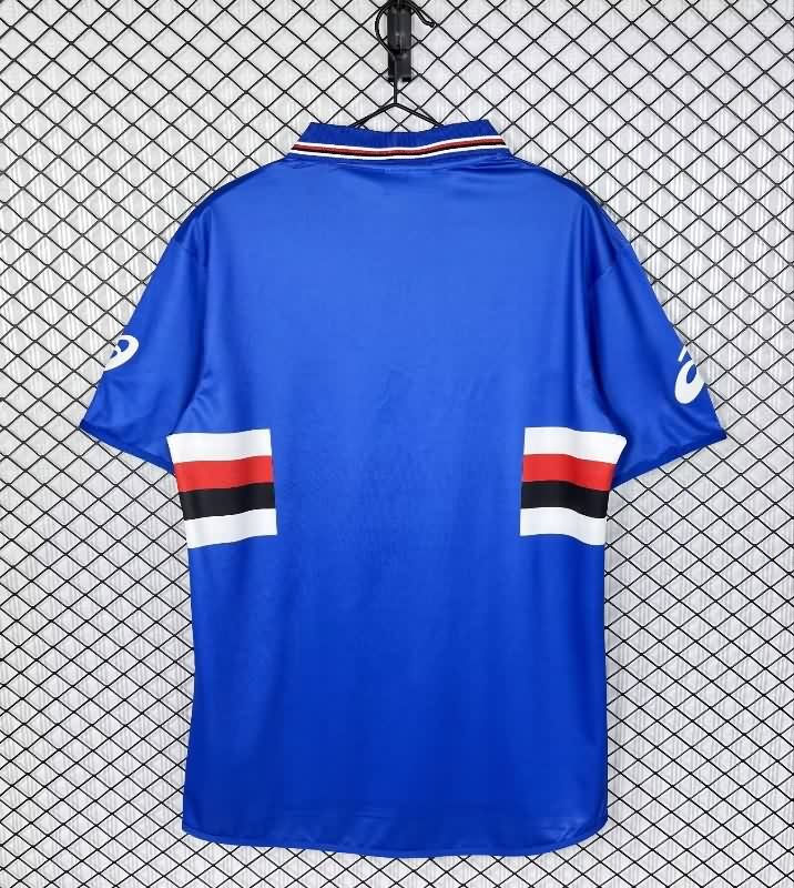 Thailand Quality(AAA) 2003/04 Sampdoria Home Retro Soccer Jersey