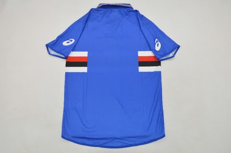Thailand Quality(AAA) 2003/04 Sampdoria Home Retro Soccer Jersey
