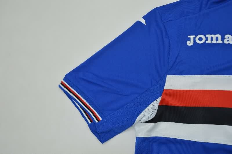 Thailand Quality(AAA) 2015/16 Sampdoria Home Retro Soccer Jersey