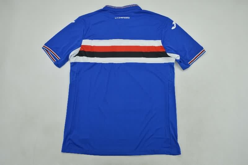 Thailand Quality(AAA) 2015/16 Sampdoria Home Retro Soccer Jersey