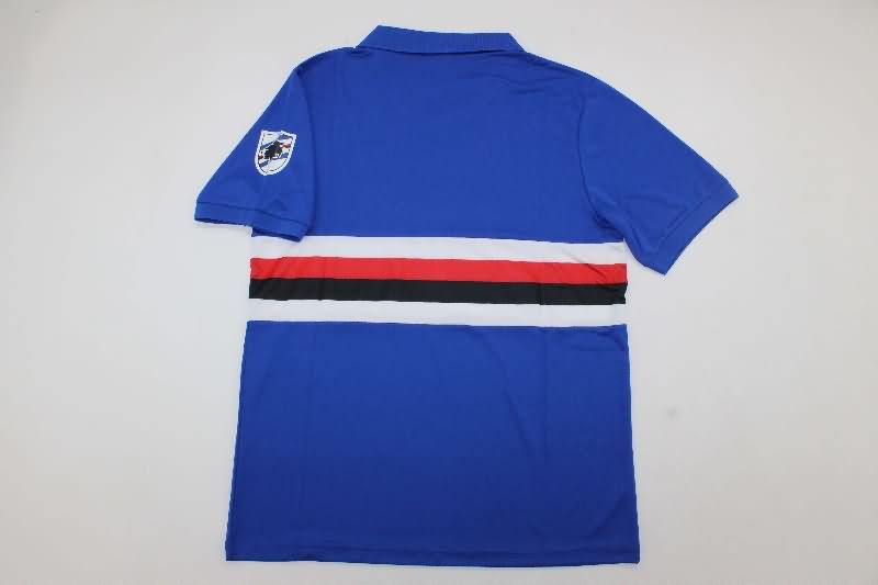 Thailand Quality(AAA) 1983/88 Sampdoria Home Retro Soccer Jersey
