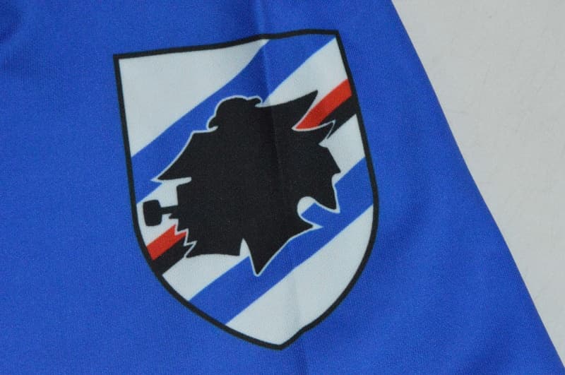Thailand Quality(AAA) 1993/94 Sampdoria Home Retro Soccer Jersey