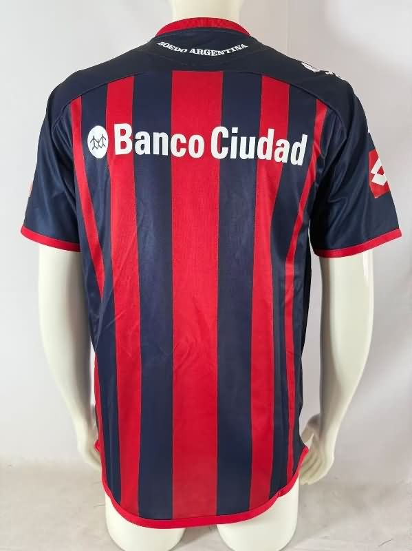 Thailand Quality(AAA) 2013/14 San Lorenzo Home Retro Soccer Jersey