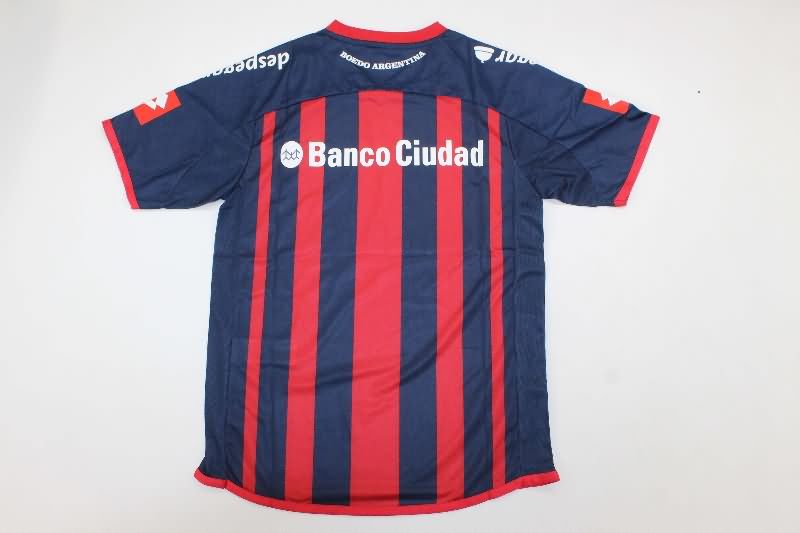 Thailand Quality(AAA) 2013/14 San Lorenzo Home Retro Soccer Jersey