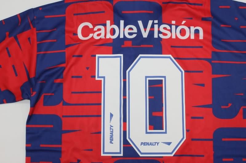 Thailand Quality(AAA) 1995/96 San Lorenzo Home Retro Soccer Jersey