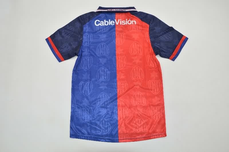 Thailand Quality(AAA) 1999/00 San Lorenzo Home Retro Soccer Jersey