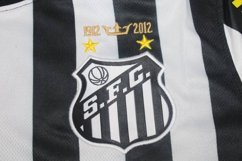 Thailand Quality(AAA) 2011/12 Santos Away Retro Soccer Jersey