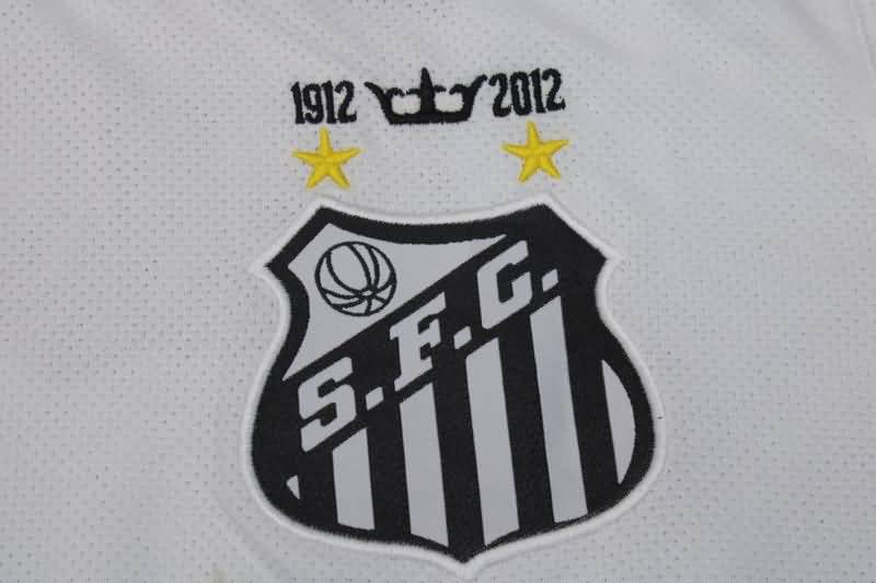 Thailand Quality(AAA) 2011/12 Santos Retro Home Soccer Jersey