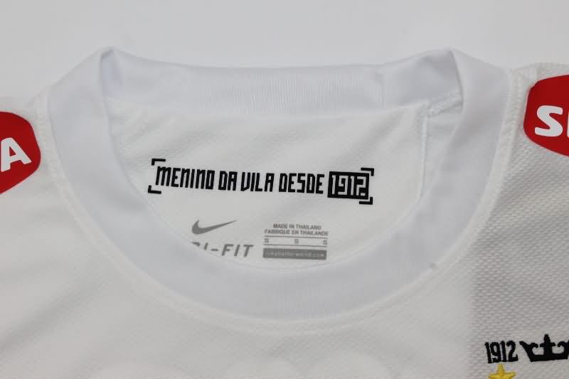 Thailand Quality(AAA) 2011/12 Santos Home Retro Soccer Jersey (Player)