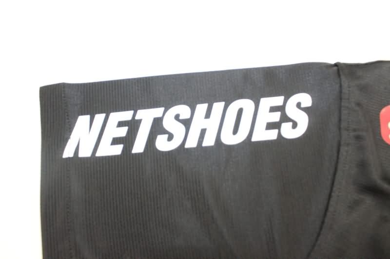 Thailand Quality(AAA) 2012/13 Santos Black Retro Soccer Jersey